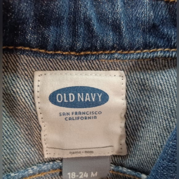 Old Navy Blue Jean Jacket Size 18-24 months - Picture 4 of 4